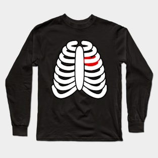 Caged Heart Long Sleeve T-Shirt